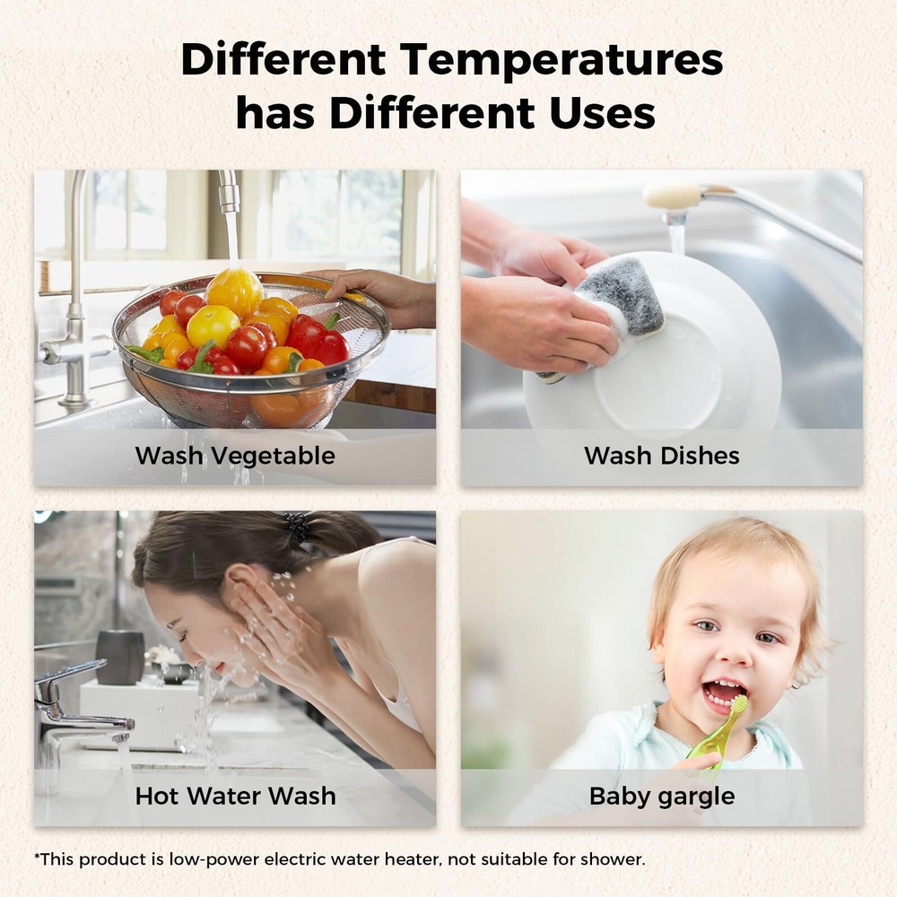 6500W Electric Tankless Water Heater Instant Hot Water Heater for whole house