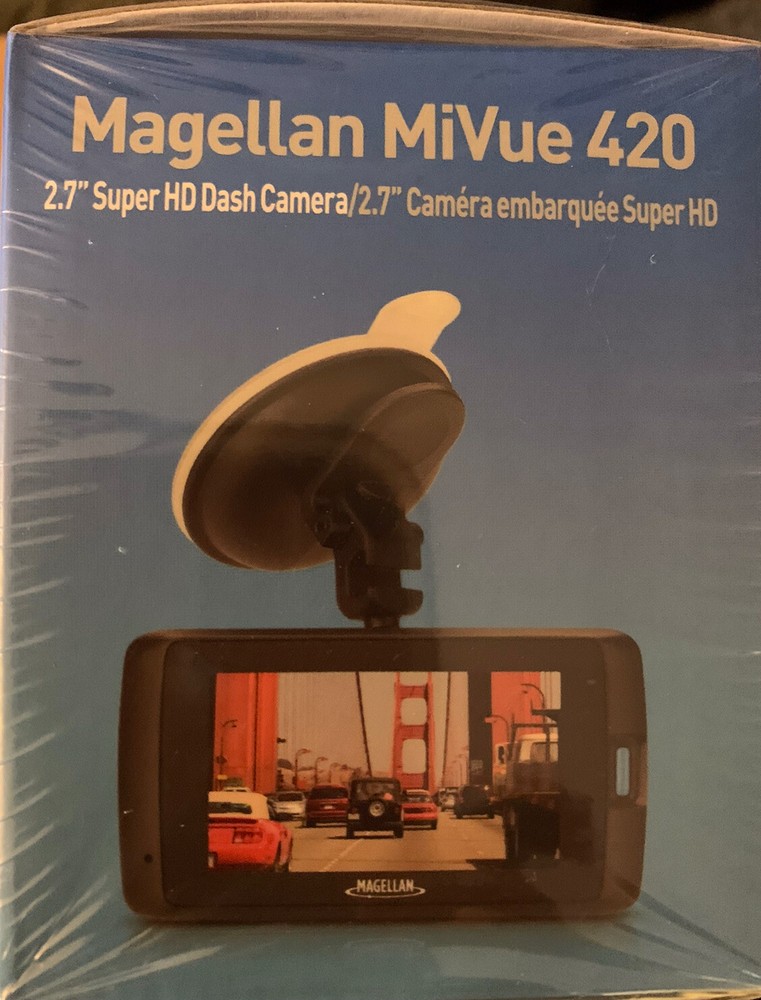 NEW Magellan 1080P Plus Super HD Dash Camera with Enhanced Low Light Performance
