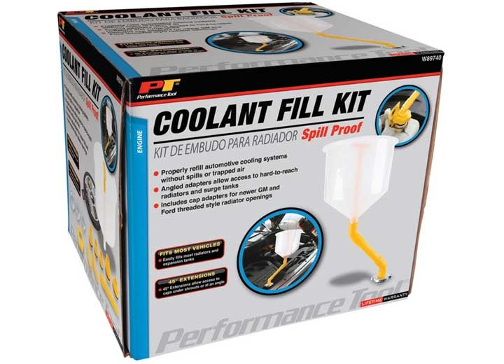 Performance Tool W89740 Spill Proof Coolant Funnel Kit