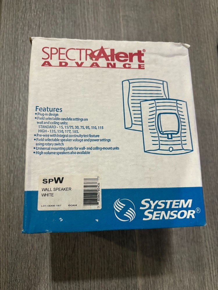 SPW indoor wall speaker white