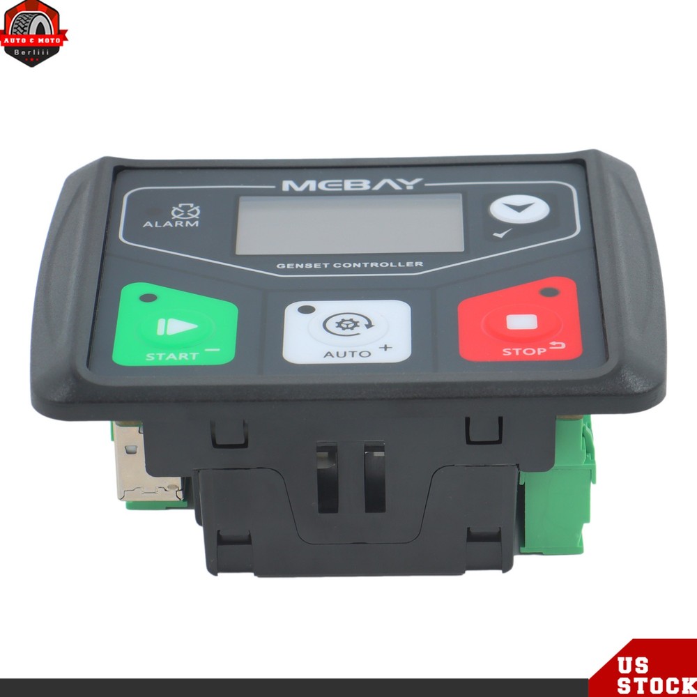 DC30D Genset Controller Generator AUTO Start Module AMF With 8-inch backlit LCD