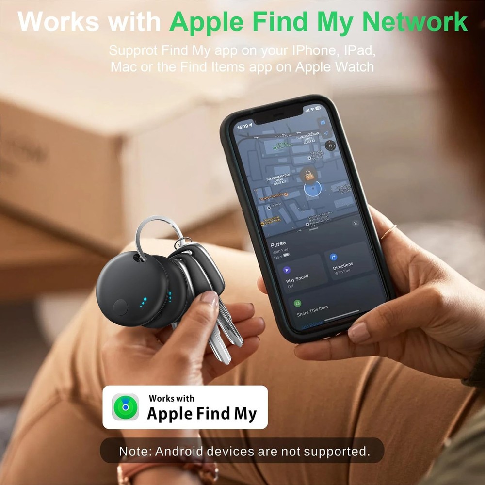 Tracker Tag 4 Packs Bluetooth Tracker, Smart Tag Locator Tracking Device, Key...