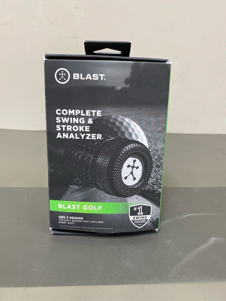 Blast Motion Golf Swing & Stroke Analyzer - Real-time Feedback, Swing Metrics, S