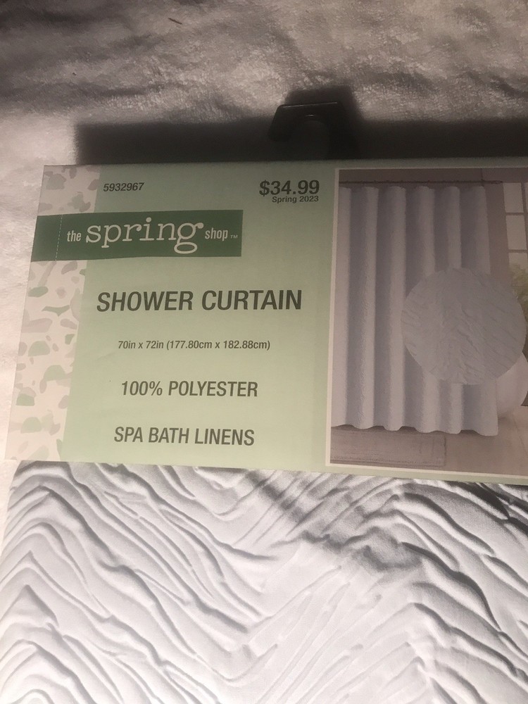 Light Blue Gorgeous Shower Curtain