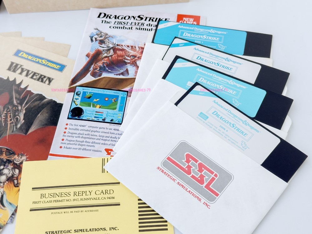 AD&D DragonStrike - SSI - 1990 / IBM PC