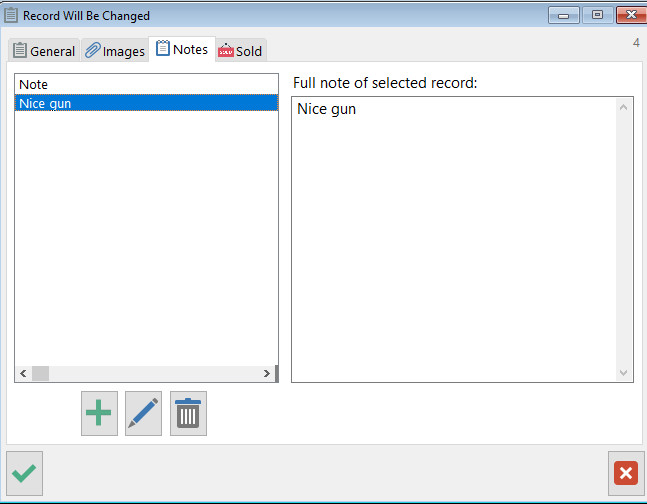 Hunter's Inventory Accessories Software w/ photos, notes & reports (.pdf/.xls)