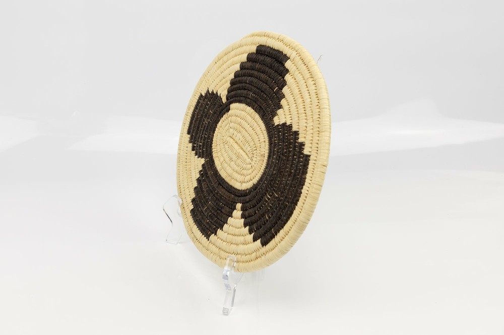 Hand Woven Vintage Plate Basket