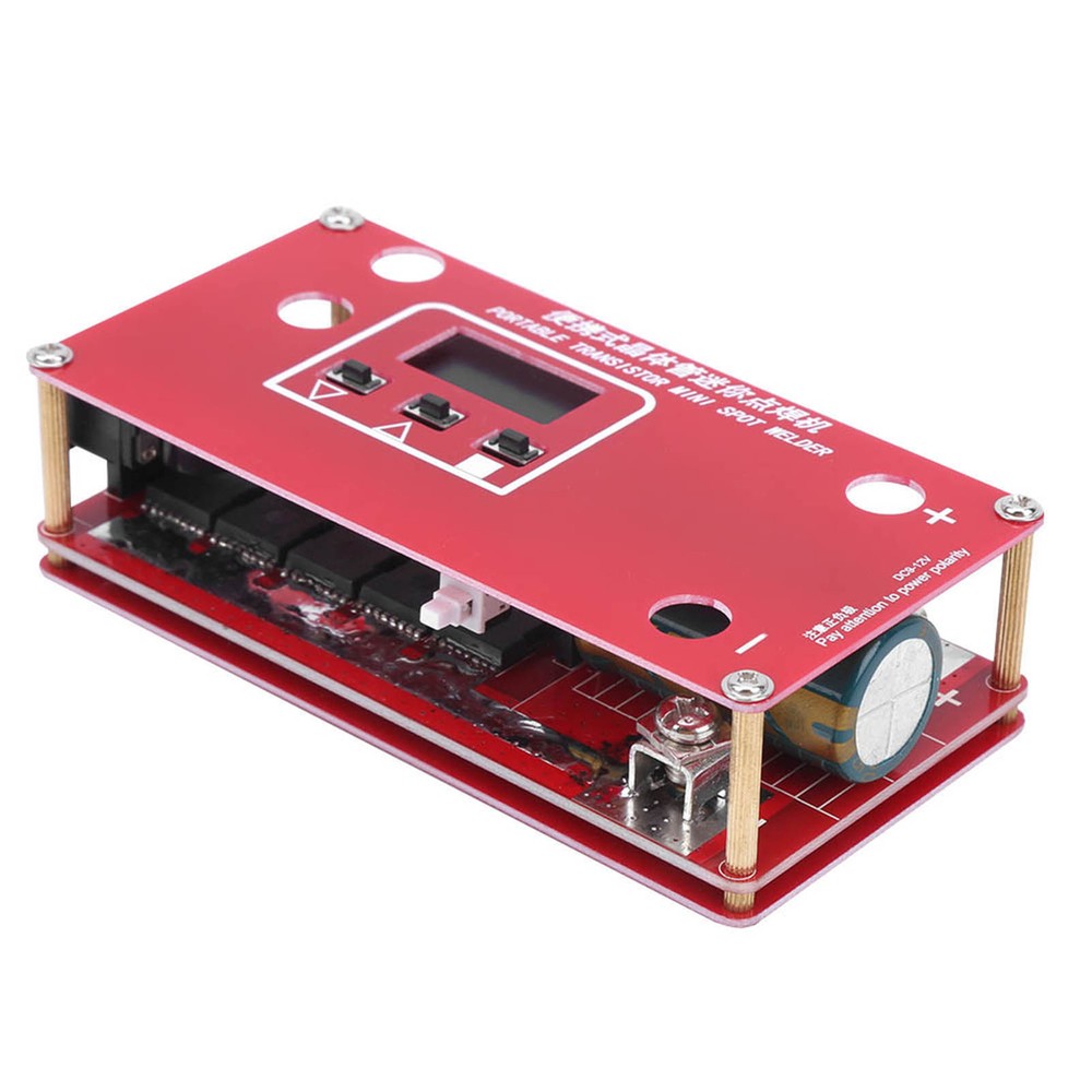 Spot Welder Portable Transistor Small Spot Welder LCD Screen Parameter Display