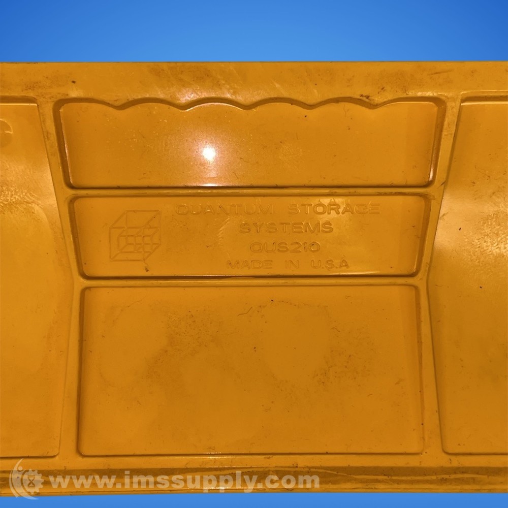 Quantum Storage Systems QUS210 Color Yellow Stack and Hang Bin USIP