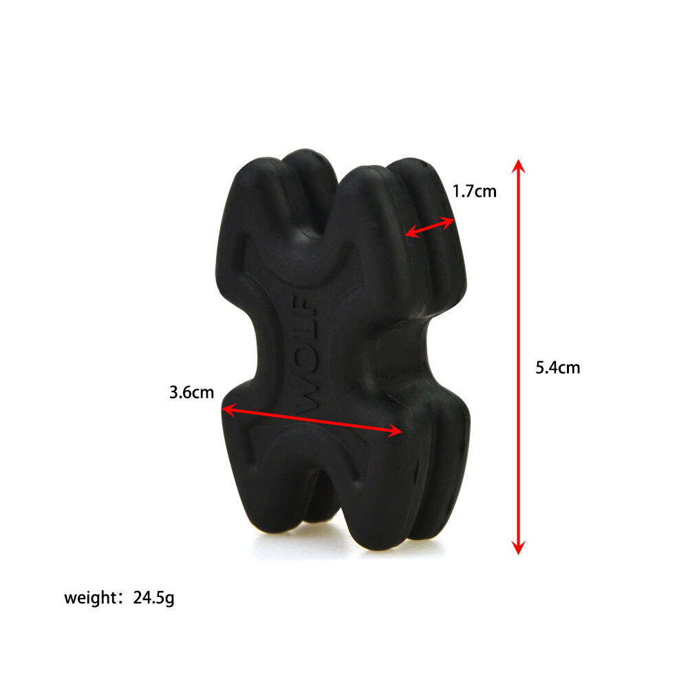 4pcs Compound Bow Limbs Stabilizer Archery Rubber Silencer Damper Shock Hunting