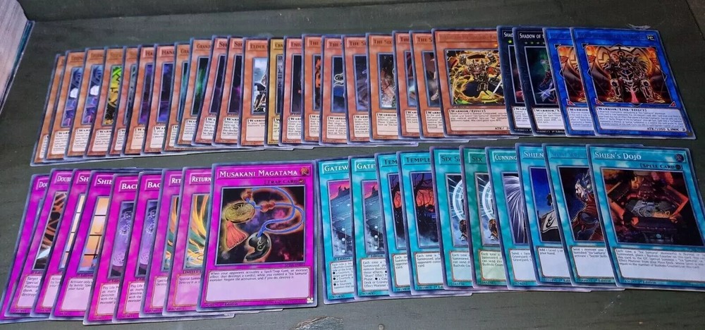 Yugioh Competitive Six samurai Deck **HOT** + Bonus