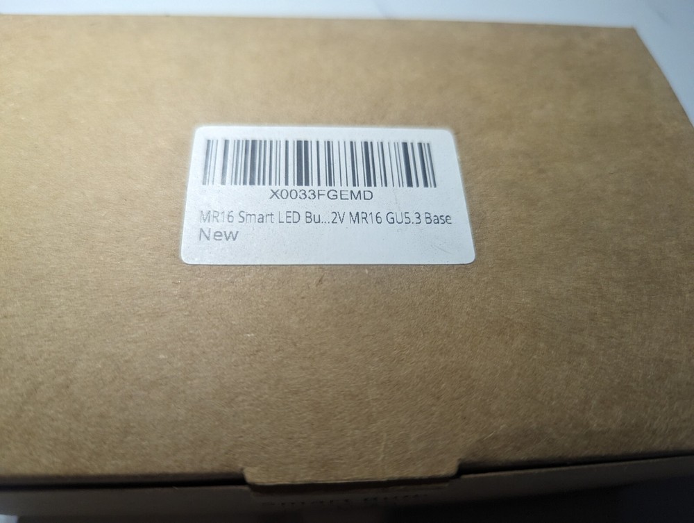 Mr16 Smart LED Bulb Gu5.3 Base Wifi Controlled 6 Pack