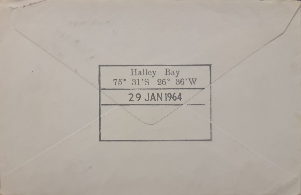 British Antarctic Territory Postage Cover 1964.