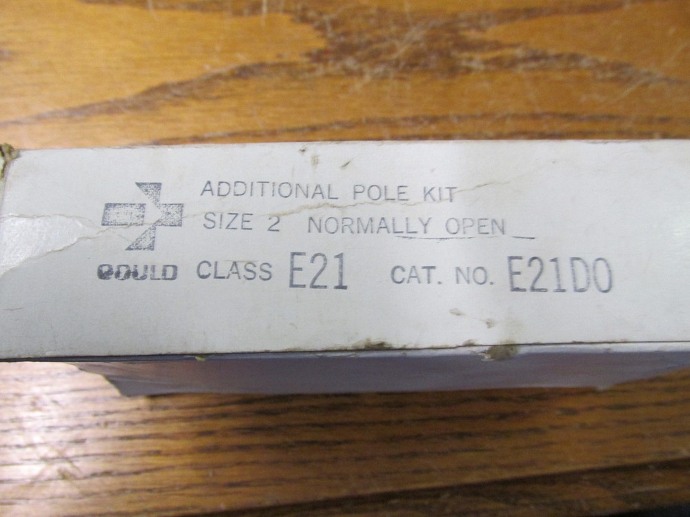 NEW NOS Gould E21D0 Adder Pole Kit Additional Pole Kit Size 2 Normally Open