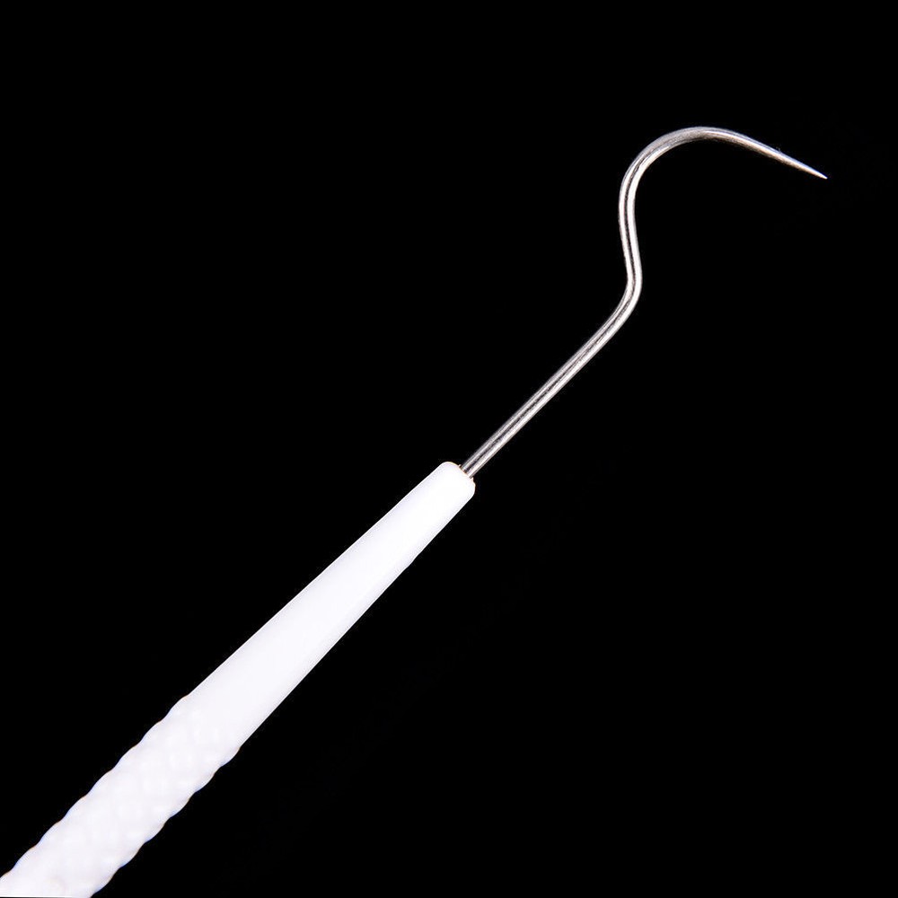 100 Pcs/Pack Sterilized Disposable Dental Mouth Exam Probe Double End Explorer