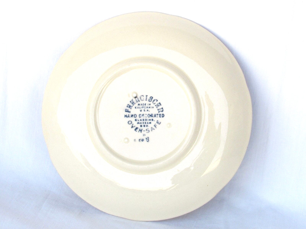 FRANCISCAN Cup & Saucer Set Single APPLE Pattern Matching Perfect Gift