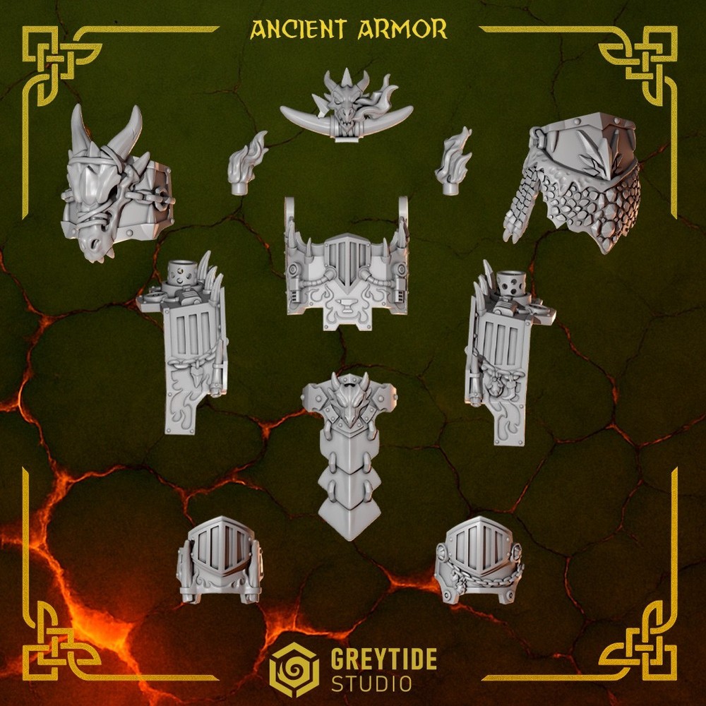 The Anvil Wardens Complete Bundle from Greytide Studio. 300+ Bits.