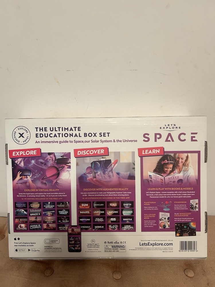 NEW VR LETS EXPLORE SPACE Education Box Set Virtual Reality