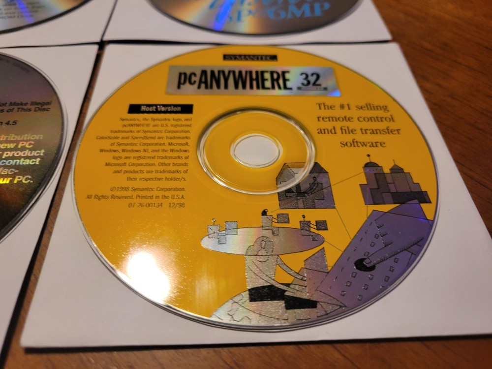 12 - Vintage Computer PC CD-ROM Software Loose Discs - Microsoft Quickbooks More