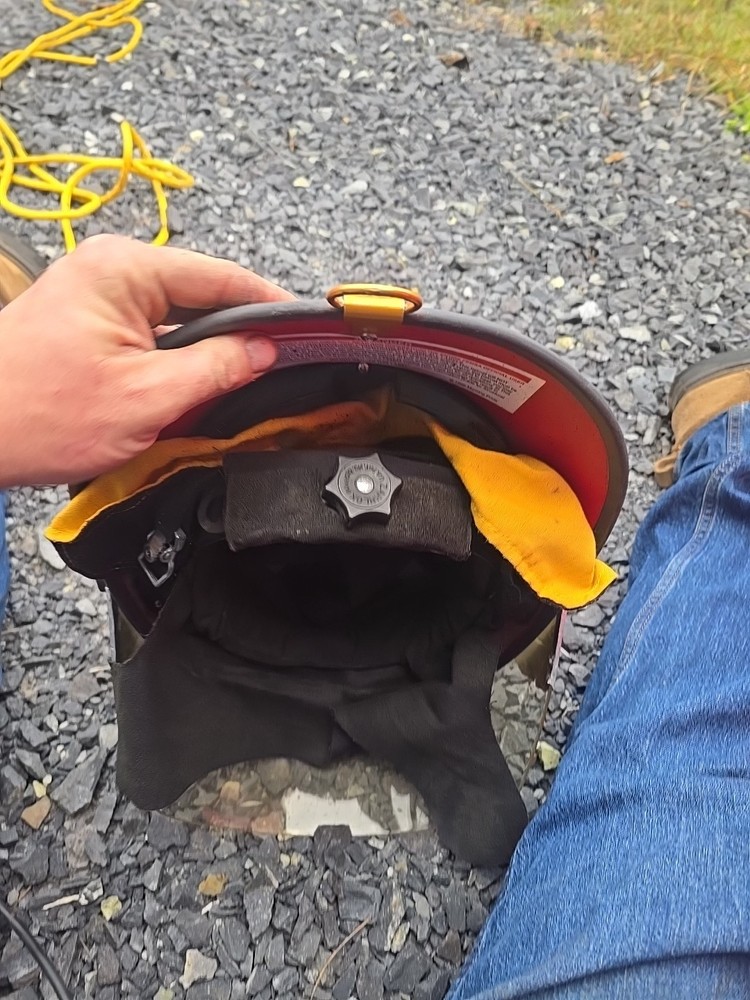 Retired Fire Fighter Helmet