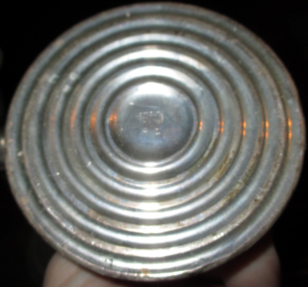(2) Empire Sterling Weighted Candle Holder pair