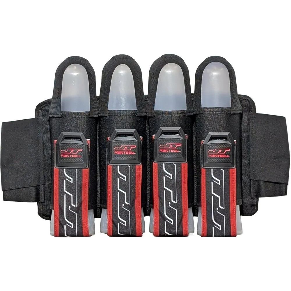New JT Paintball Race 4 Pod Harness / Pack - Ruby Red