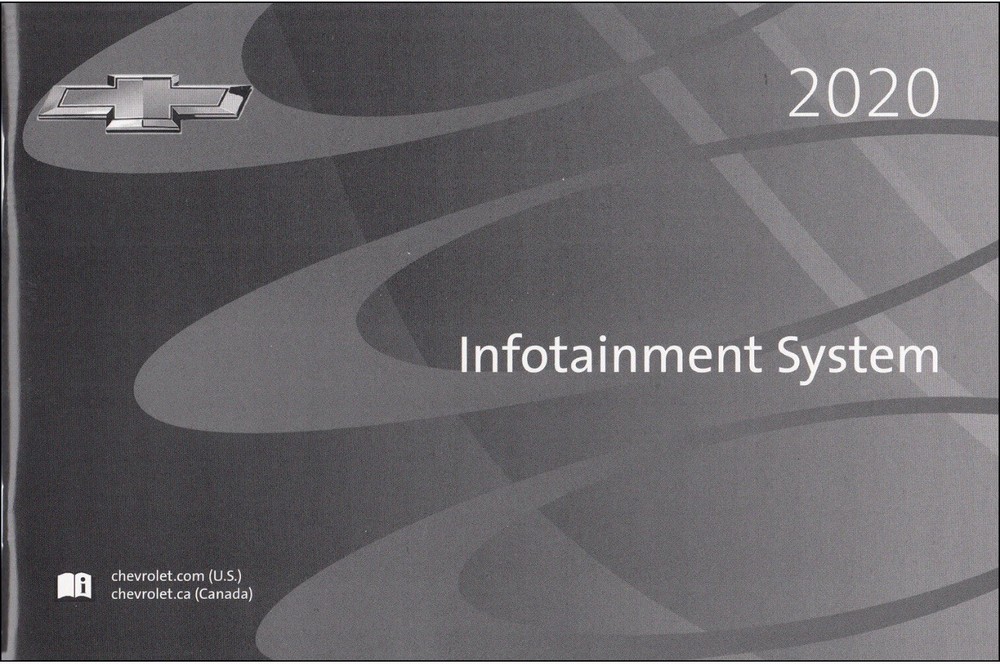 2020 CHEVROLET NAVIGATION SYSTEM OWNERS MANUAL USER GUIDE INFOTAINMENT