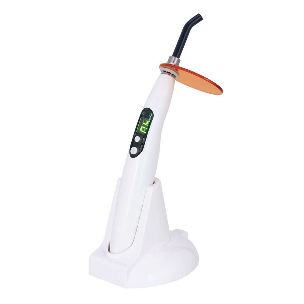 Dental Cordless LED Curing Light Lamp High Wireless Curing Lamp 8 Time setting
