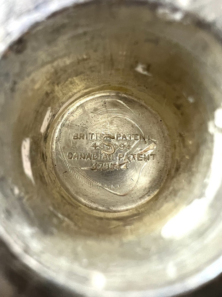 Antique Silver Plated Candlestick (parts)