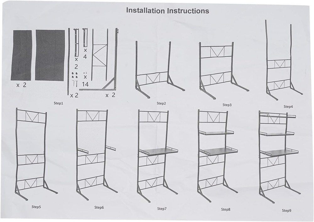 3-Tier Multi-Functional Washing Machine Shelf Adjustable Laundry Storage Shelf