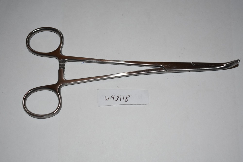 WM1243118 1 PC GEMINI FORCEPS 7" CURVED SERRATED