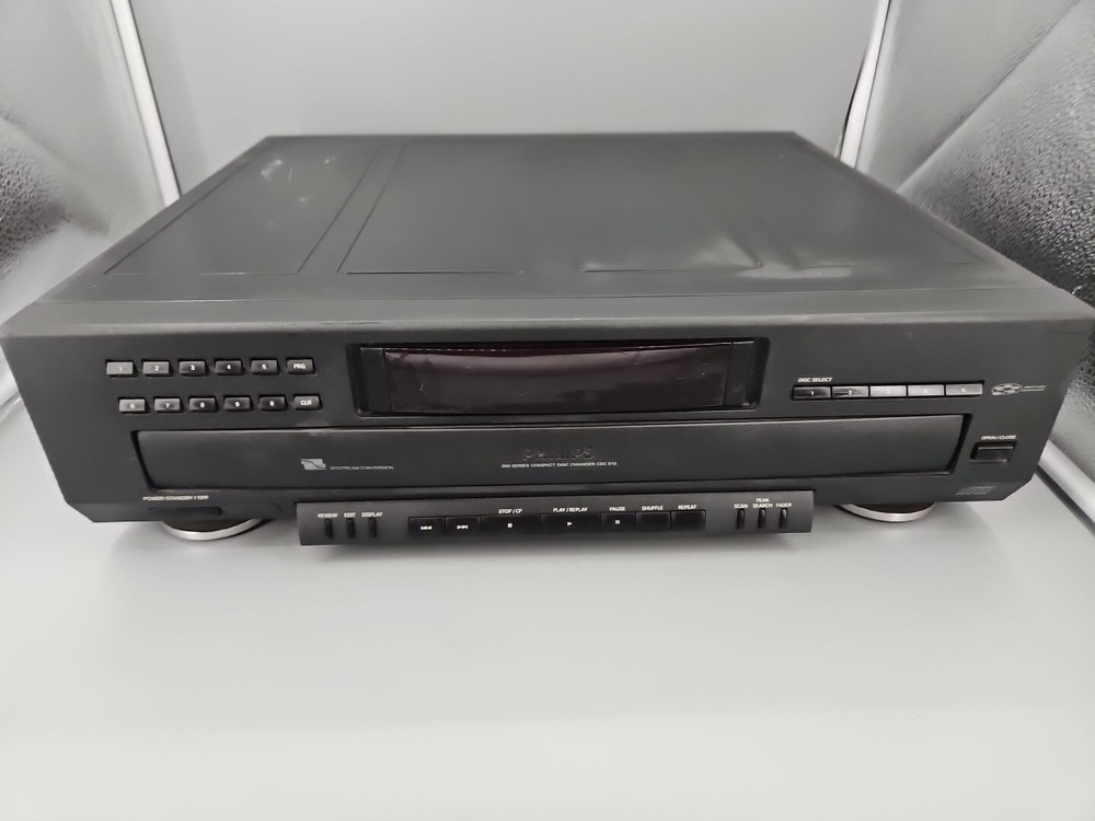 Philips 5 Disc CD Changer CDC-916 Tested Tested and Works