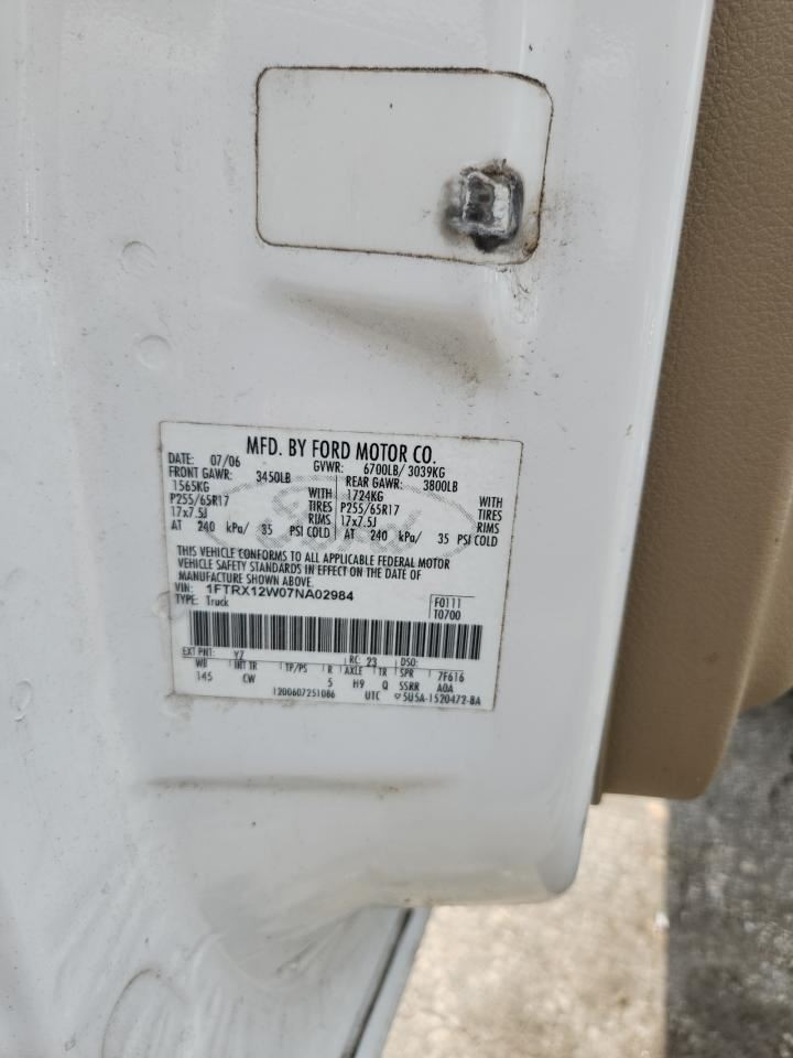 F150 2007 Glove Box 4734166