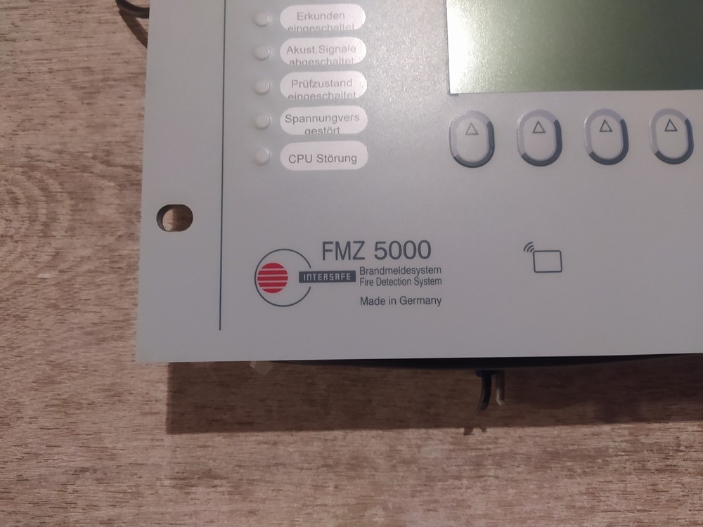 MINIMAX FMZ 5000 FIRE DETECTION SYSTEM CONTROL PANEL