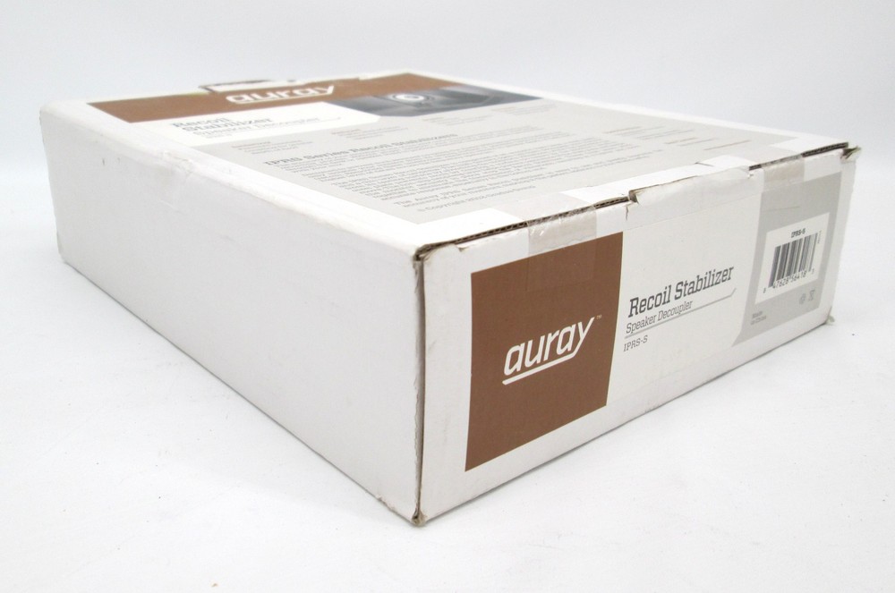 1x Auray IPRS-S Stabilizing Isolation Pad for Studio Monitors Decoupling System