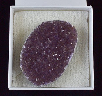 2" Amethyst free form druse cabochon