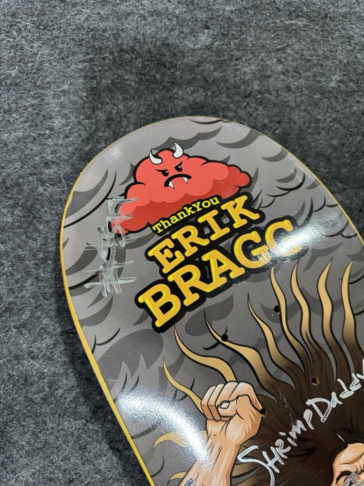 Thankyou Skateboard Deck Erik Bragg Signed