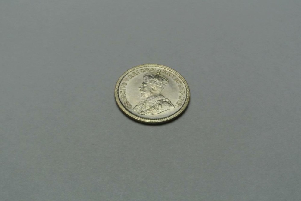 1916 Canada 5 Cent Silver Nickel, CH BU Condition - C8006