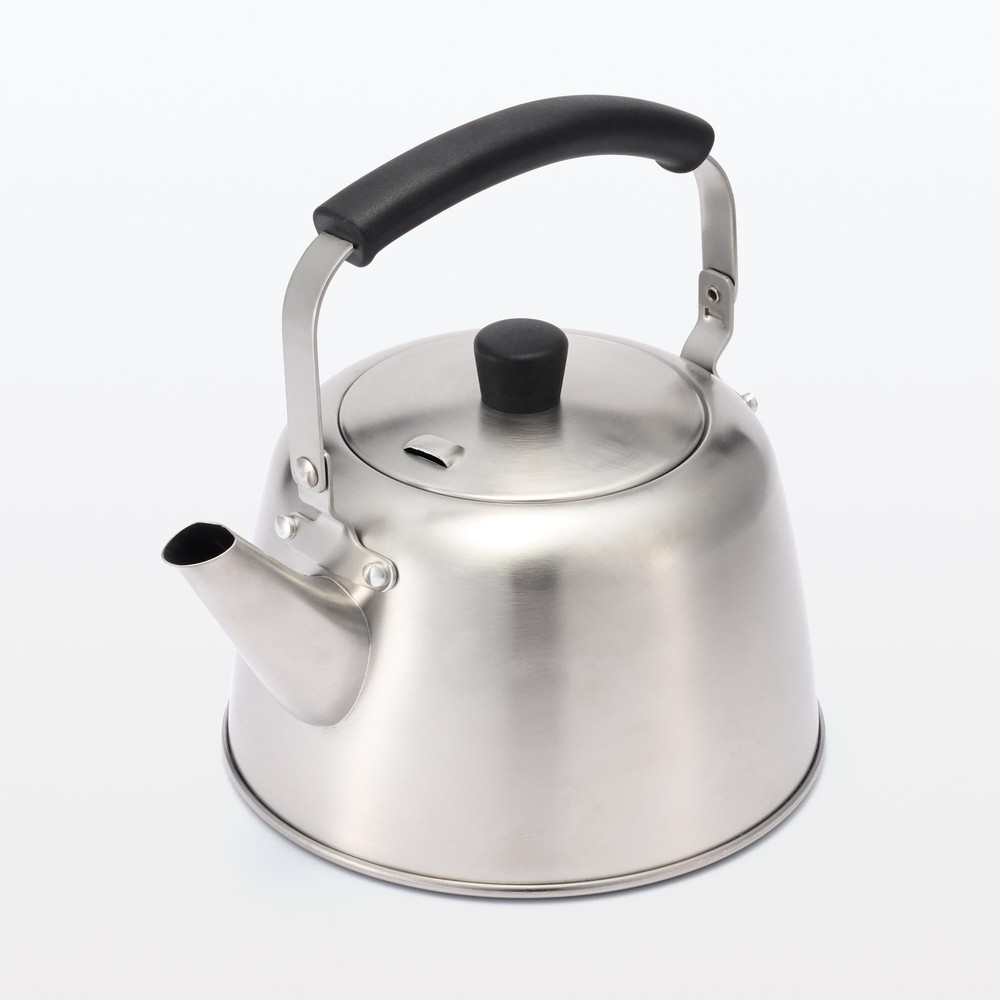 MUJI Stainless Steel Kettle 2L Silver 44902448