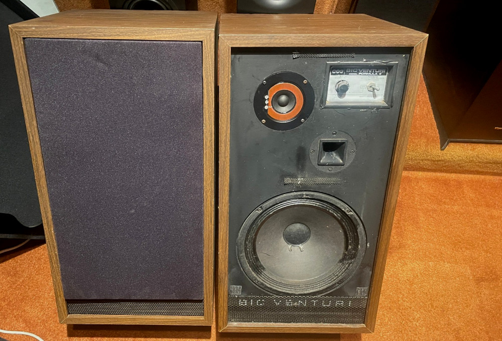 1970s Bic Venturi Speaker Pair Formula 4 (2)