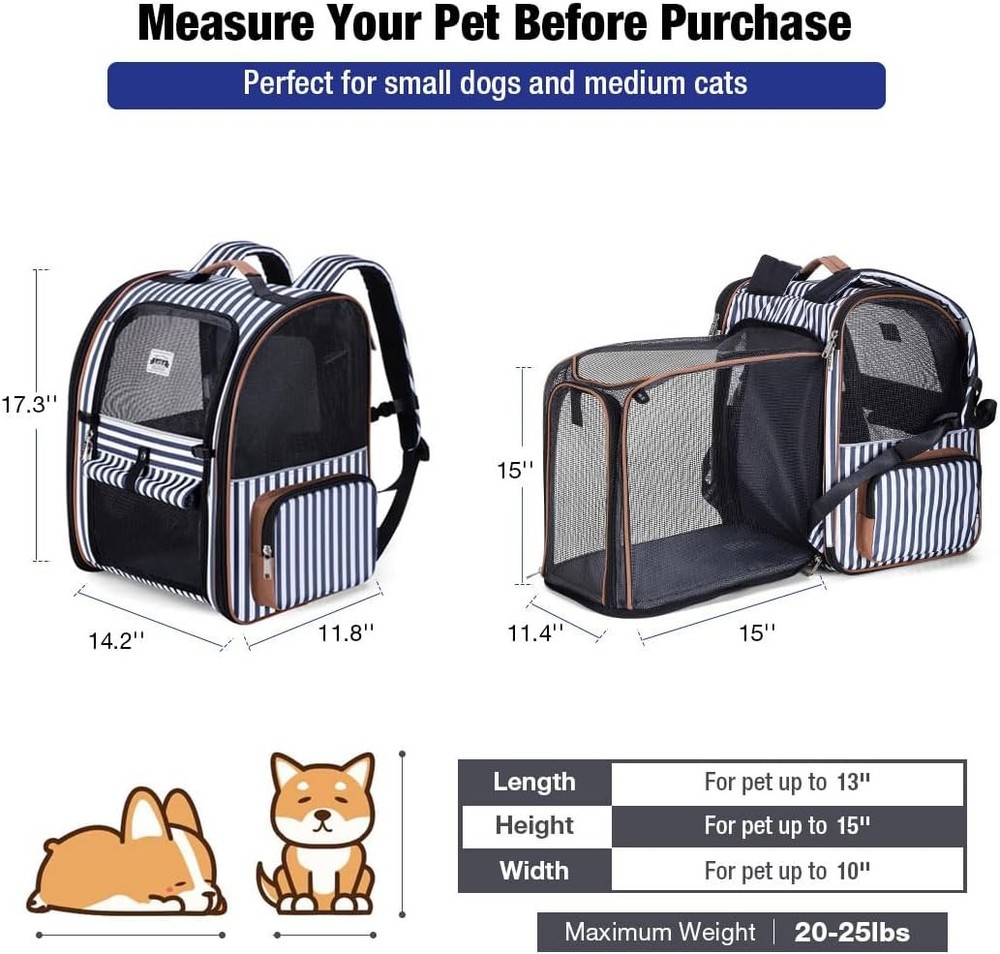 Extra-Large Cat Carrier Backpack