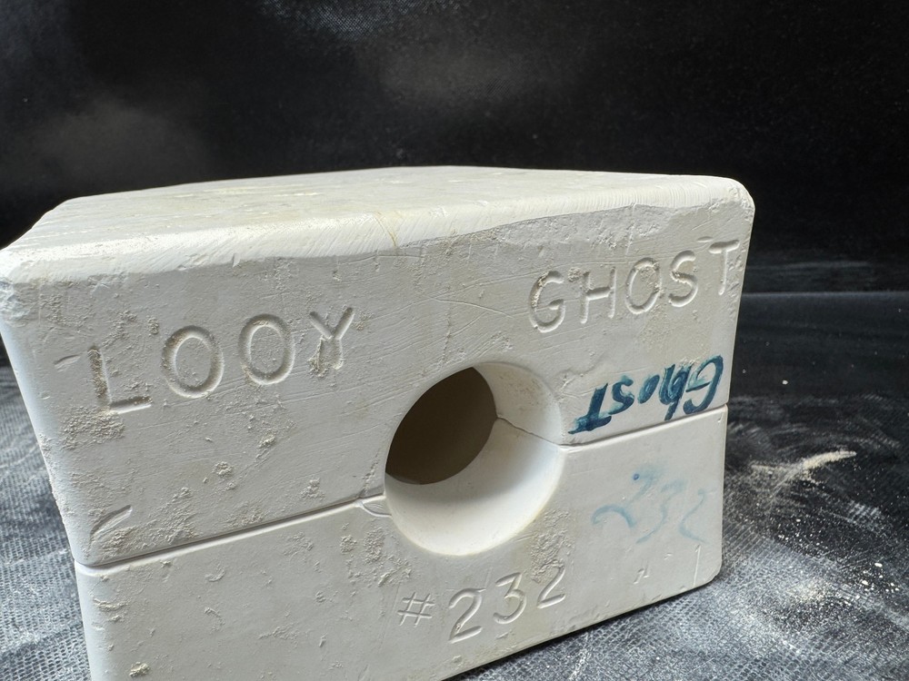 Riverview Ceramic Slip Casting Mold 1982 LOOY Ghost Holding Pumpkin #232 Cute