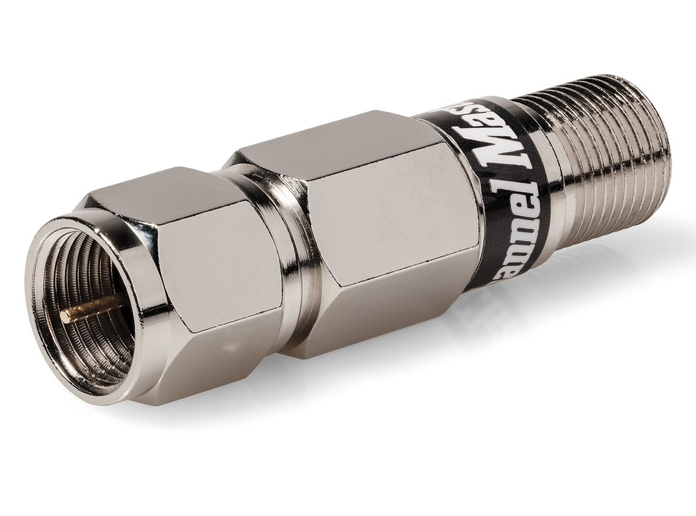 Channel Master High Pass Filter – Reduces Pixelation & Signal Issues Silver