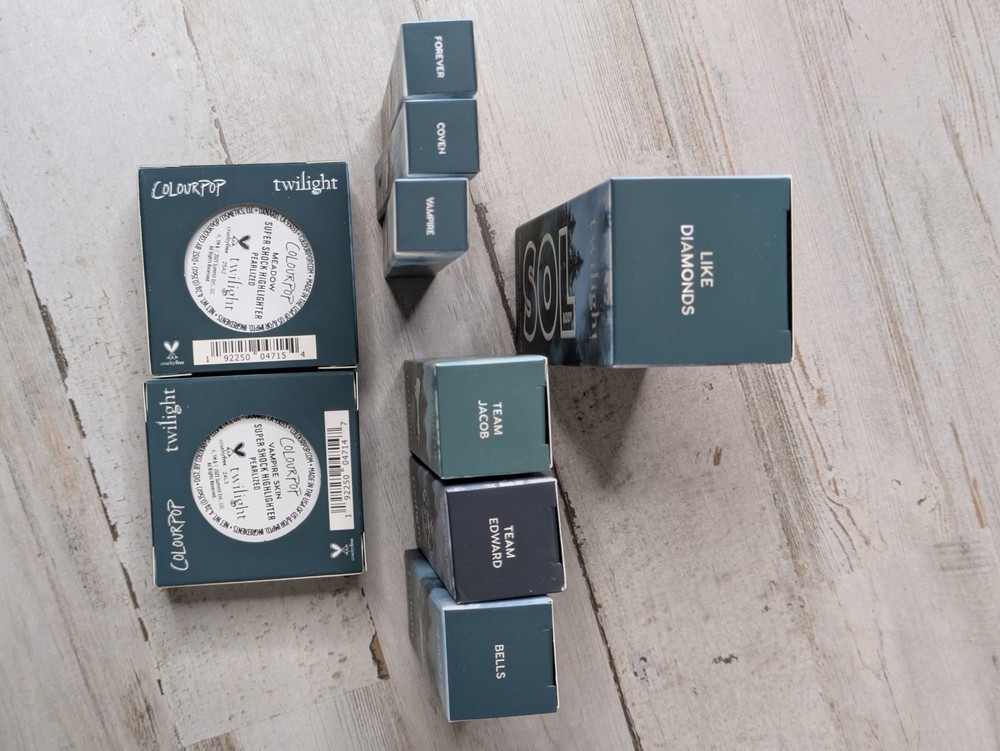 Twilight x ColourPop 10-Piece Complete Collection - NEW, Unopened!
