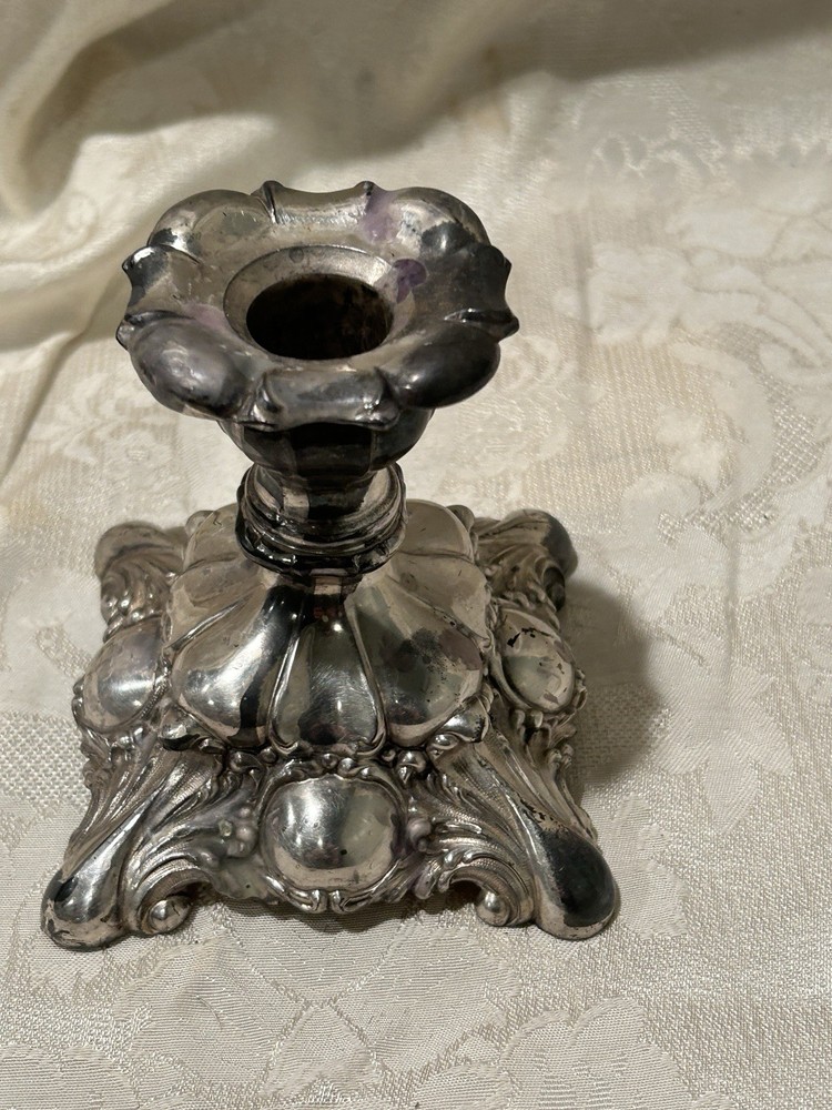 Rogers Silver plate Candle Sticks