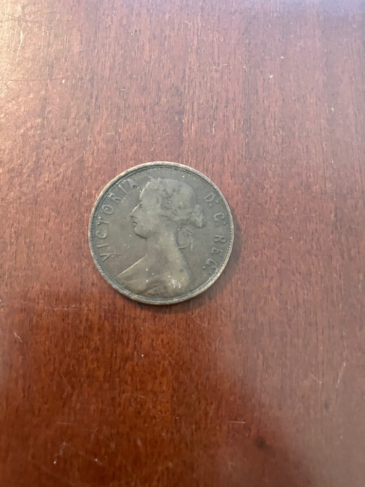 1873 Newfoundland One Cent Large