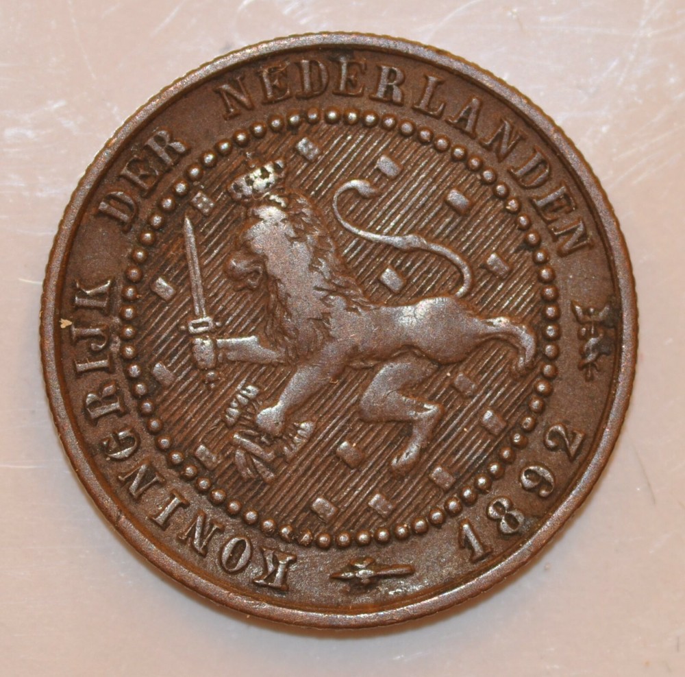 1892 One Cent Netherlands