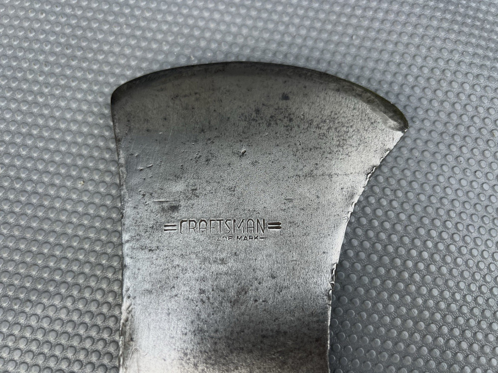 Vintage Craftsman Double Bit Logging Axe Head 3-1/4 Lbs.