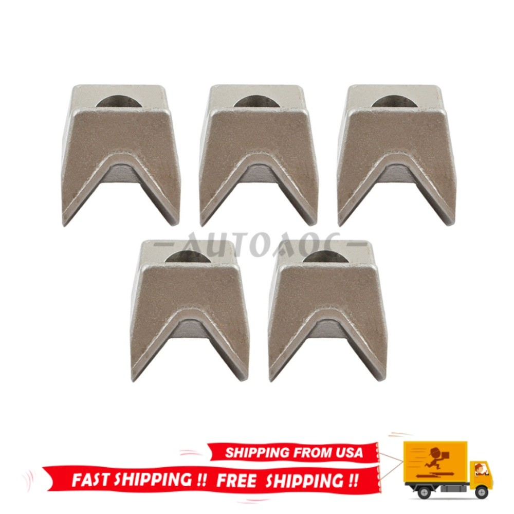 5Pcs Replacement For Fecon Cubit Reversible Knife Teeth