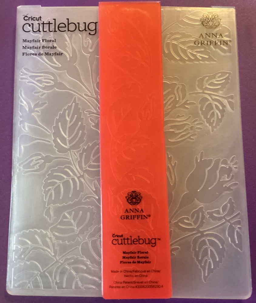 Anna Griffin Mayfair Floral Embossing Folder 4x6
